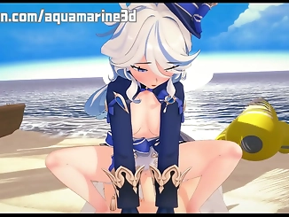 Unleash Your Fantasies with Furina's Hentai Adventure!