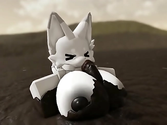 Japanese Furry Fetish on Roblox: Sinking in Quick Sand and Cumming Hard