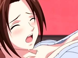 Meet the Luscious Elevator Girl Who Gets Rough Hentai Creampie in Public!