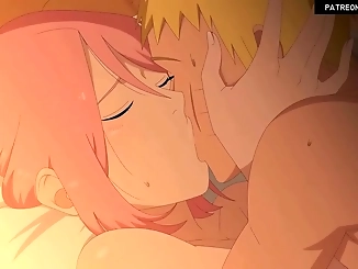 Enchanting 'Naruto' Meets Seductive 'Sakura' in Steamy Hentai Romp
