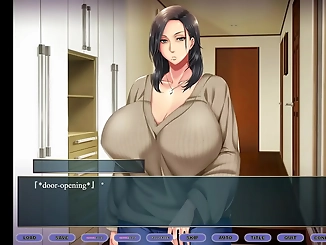 Japanese MILF Fucks Son in School Uniform - Kanjo no Oka-san ep8