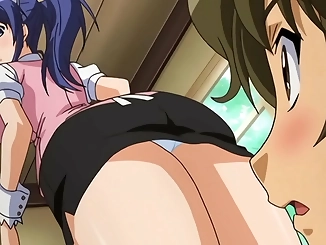 Peek-a-Boo Babe! Teen Boy Caught Red-Handed in Hentai Heaven