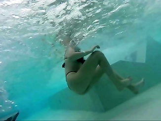 Caught on Camera: Daring Public Pool Exposure with a Luscious Stranger! (P2)