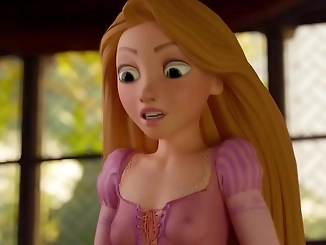 Cumming of Age: Rapunzel's Sensual First BJ Adventure! (Animated)